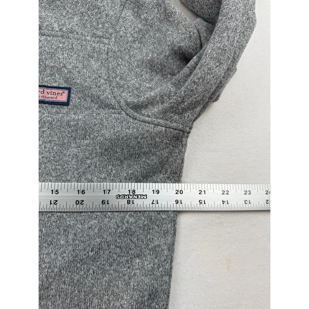 Vineyard Vines 1/4 Zip Pullover Sweater Men's XS Gray